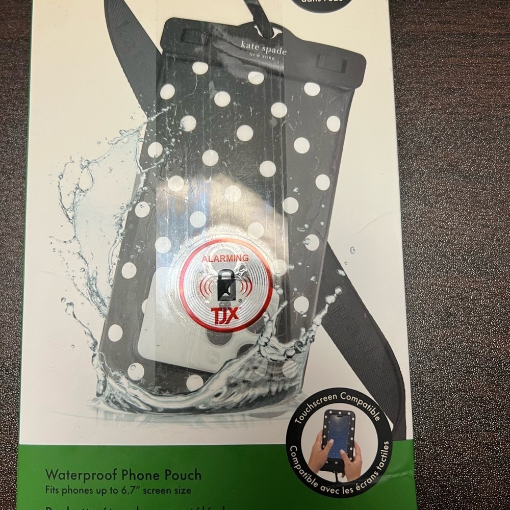 kate spade Black Polka Dot Phone Case